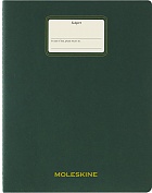 Zeszyt Moleskine Student Cahier XXL (21.6X27.9 cm) Gładki Zielony Mirt (Moleskine Student XXL Plain Myrtle Green Soft Cover) - 8056999276911